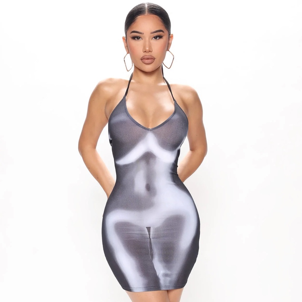 Fashion Nova Category Body Mini Dress NWT🖤